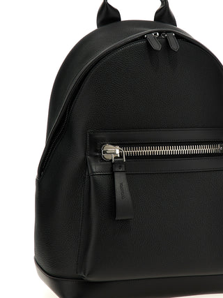 Black Calfskin Backpack