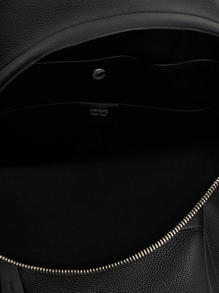 Black Calfskin Backpack