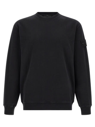 Sudadera de algodón negro