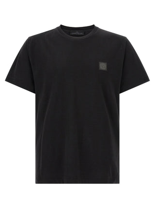 Black Cotton T-Shirt
