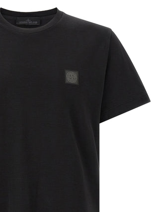 Black Cotton T-Shirt