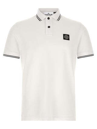 Bicolor Cotton Polo Shirt