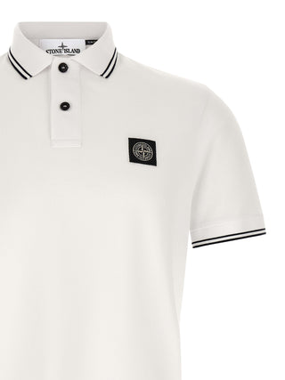 Bicolor Cotton Polo Shirt