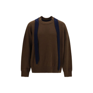 Brown Wool Oves Aries Sweatshirt