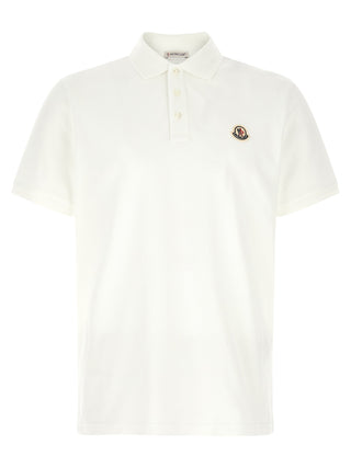 White Cotton Polo Shirt