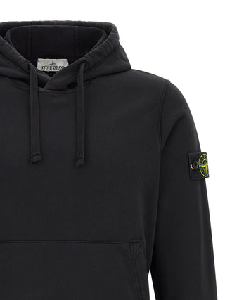 Black Cotton Sweatshirt