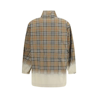 Beige Cotton Parka