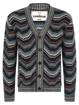 Multicolor Wool Cardigan