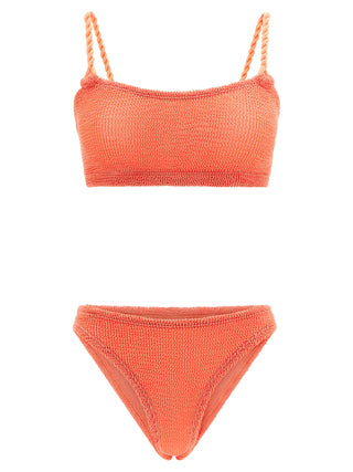 Orange Polyamide Bikini