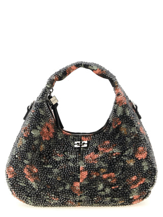 Bolso de mano multicolor de algodón  