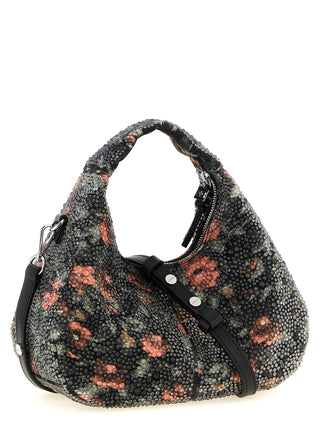 Bolso de mano multicolor de algodón  