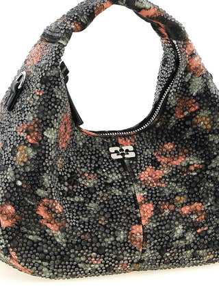 Bolso de mano multicolor de algodón  