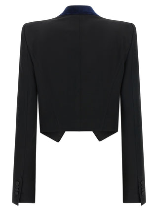 Black Wool Blazer
