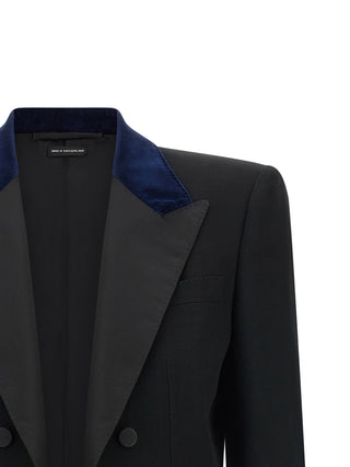 Black Wool Blazer