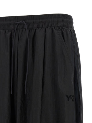 Pantalones deportivos de poliamida negros