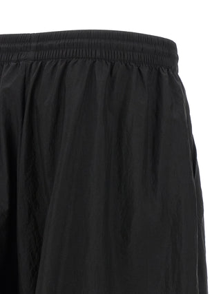 Pantalones deportivos de poliamida negros
