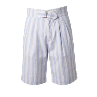 Pantalones cortos blancos de algodón para hombre
