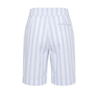Pantalones cortos blancos de algodón para hombre