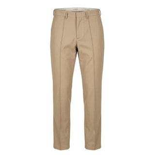 Beige Cotton Mens Pants