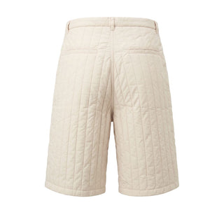 Blue Polyester Men's Short