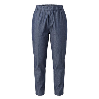 Pantalón de algodón azul para hombre