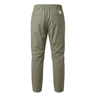 Green Cotton Blend Men's Pants