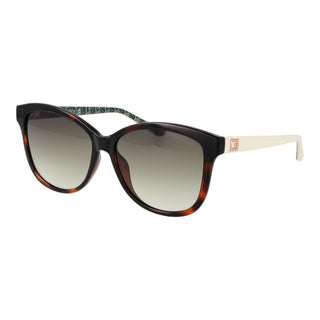 Gafas de sol marrones de plástico