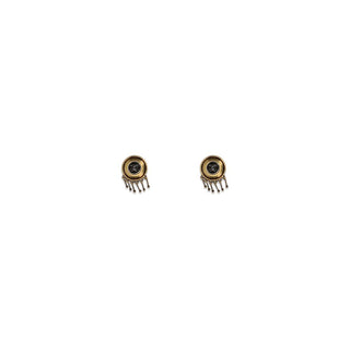 Gold Brass Earrings