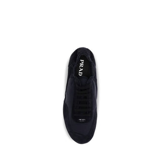 Blue Rubber Athletic Sneakers