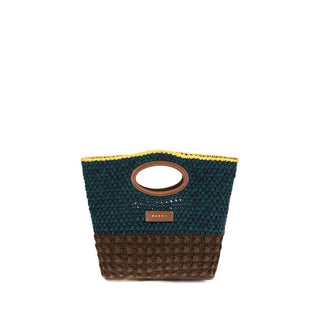 Multicolor Wool Oves Aries Handbag