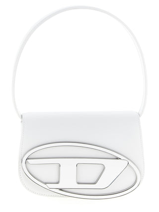 White Cowhide Shoulder Bag
