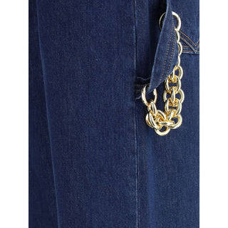 Blue Cotton Jeans Denim