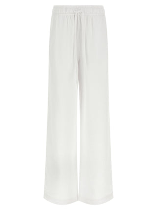 White Cotton Joggers (Workout Pants)