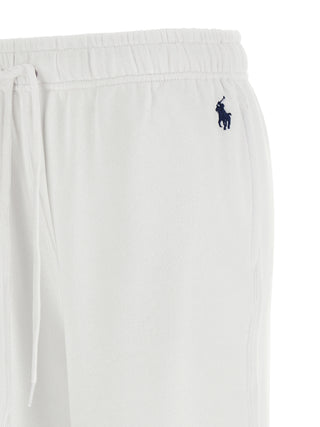 White Cotton Joggers (Workout Pants)