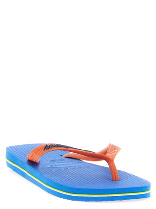 Blue Rubber Slides