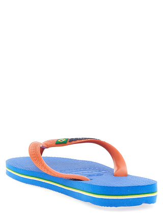 Blue Rubber Slides