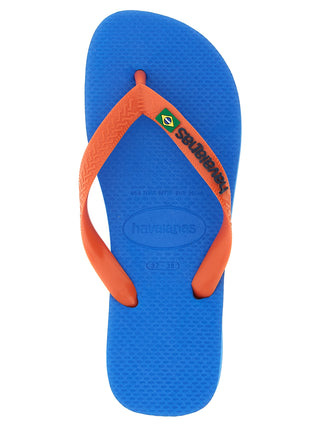 Blue Rubber Slides