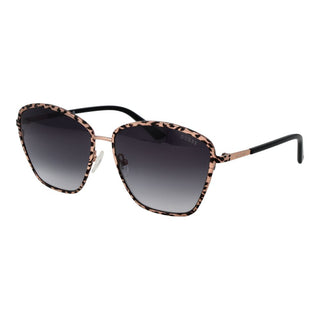 Gafas de sol de metal color oro rosa