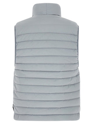 Gray Polyamide Sleeveless Jacket