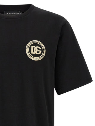 Black Cotton T-Shirt