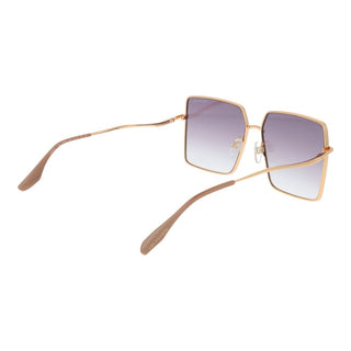 Gold Stainless Steel Sunglasses