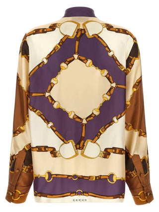 Multicolor Silk Blouse