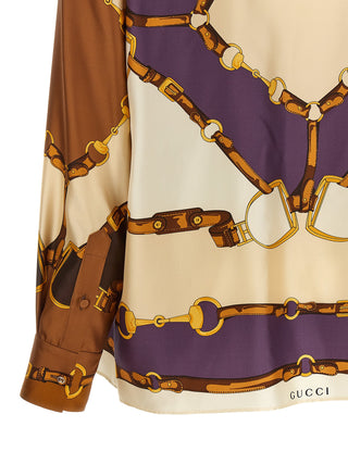 Multicolor Silk Blouse