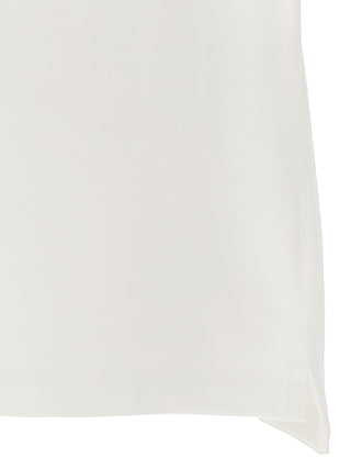 White Cotton Polo Shirt