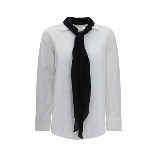 White Polyester Dress Shirt