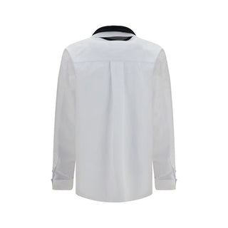 White Polyester Dress Shirt