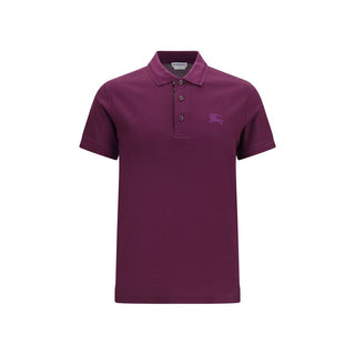 Purple Cotton Polo Shirt