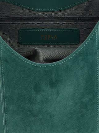 Bicolor Calfskin Shoulder Bag