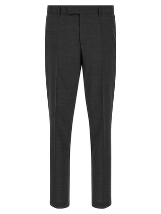 Gray Virgin Wool Two-Piece Suit