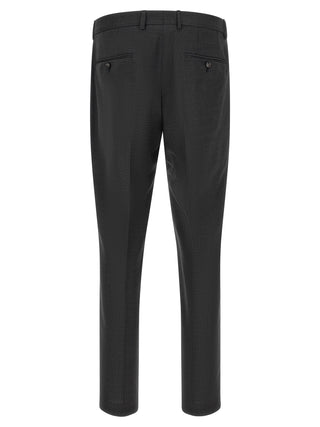 Gray Virgin Wool Two-Piece Suit